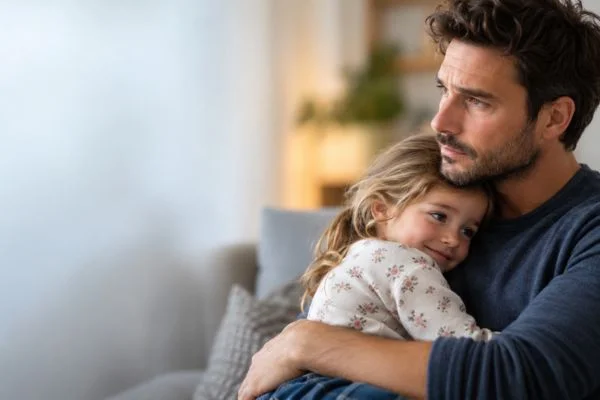 image of man and his child Kendal